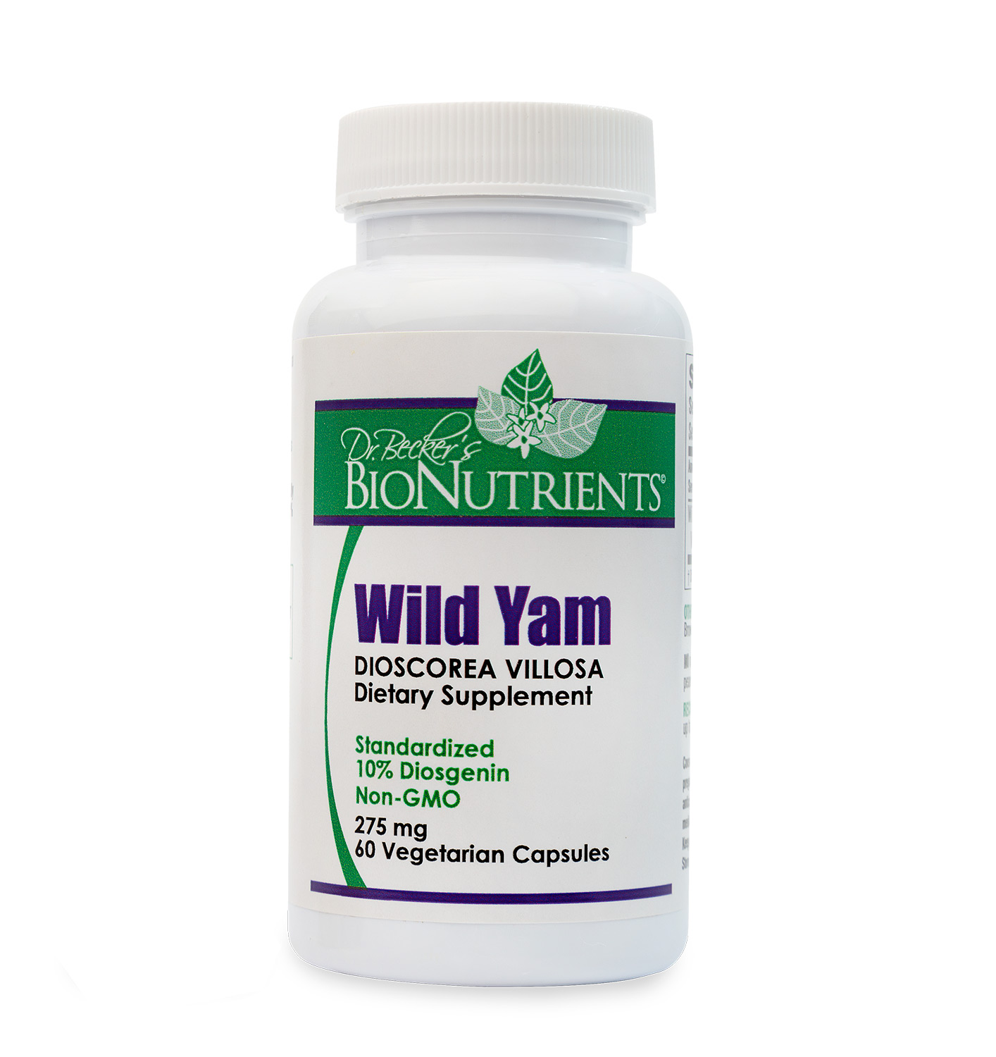 BIO INNOVATIONS: Wild Yam, 275mg, 60 Capsules